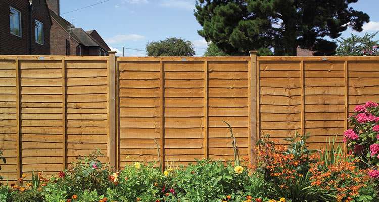 Secure wooden fencing and boundary installation