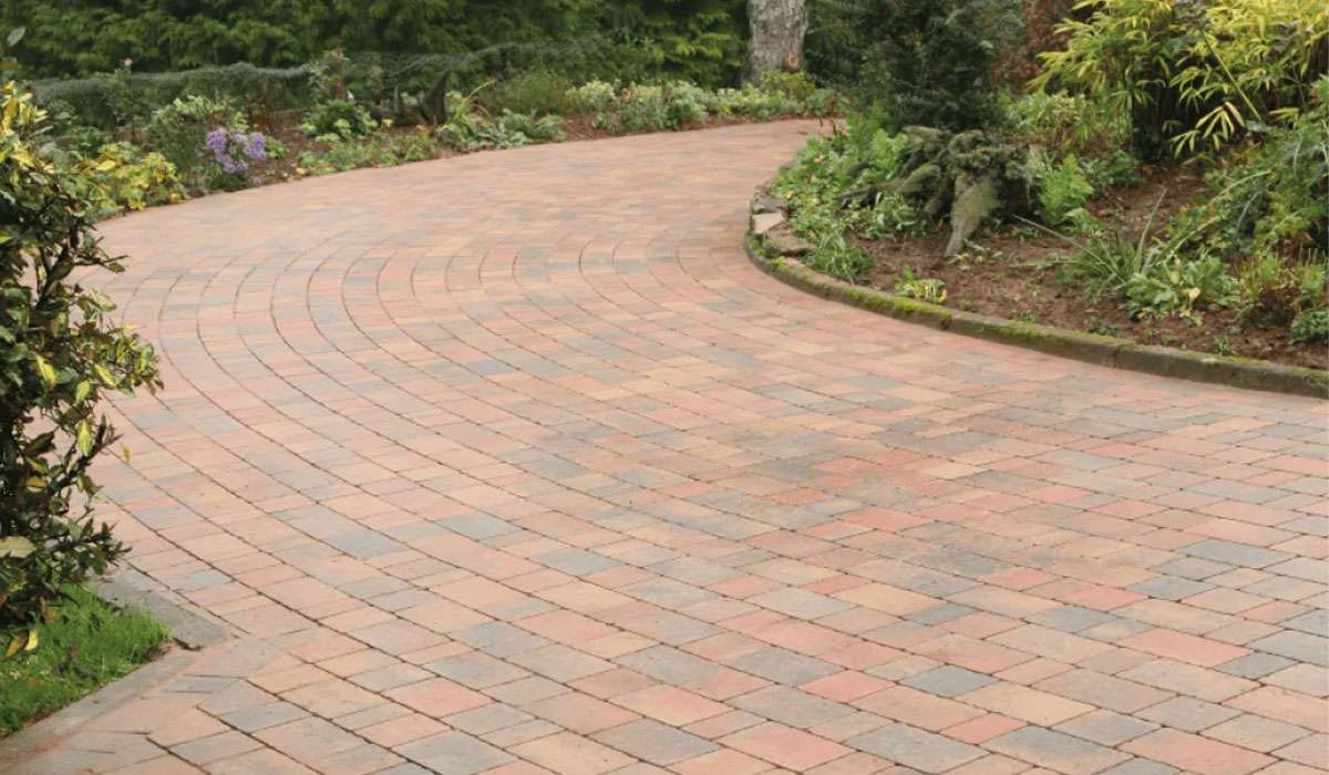 Block paving driveway